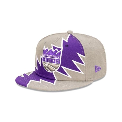 Sacramento Kings Gorra | New Era NBA Flash 9fifty Snapback Cap Mexico - Grises